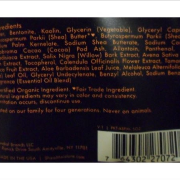 4 Shea Moisture African Black Soap Clarifying Mask - Picture 4 of 5